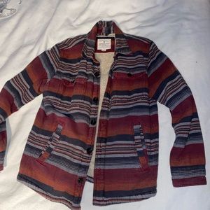 American Eagle fleece lined jacket